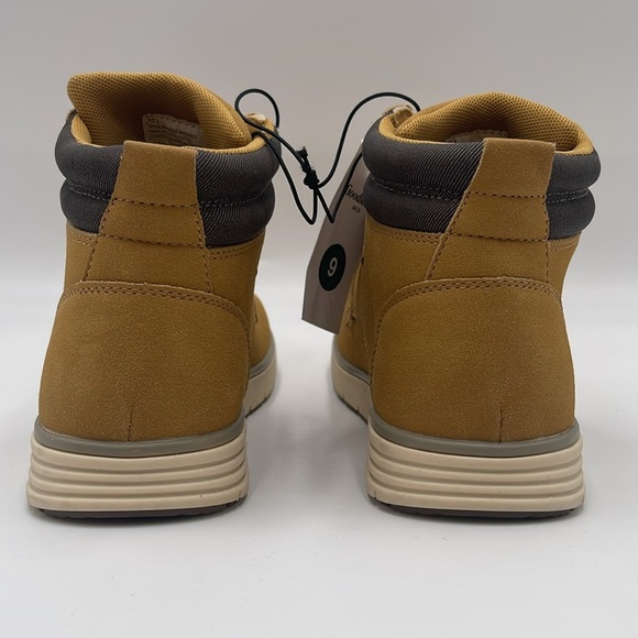 NWT Goodfellow & Co Mens Maxwell Casual Dress Ankle Boots Tan Size 9 - Picture 5 of 10